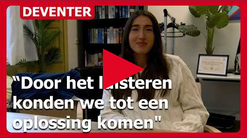 ETHOS-telling Deventer; Het verhaal van Jona: "Door het luisteren konden we tot een oplossing komen"