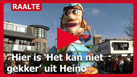 Carnavalsoptocht Raalte 2026: "Hier is 'Het kan niet gekker' uit Heino"