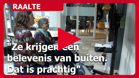 Fietslabyrint verrijkt leven op de Parabool Raalte: "Ze krijgen een belevenis van buiten. Prachtig!"