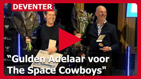 The Space Cowboys ontvangen Gulden Adelaar van de gemeente Deventer
