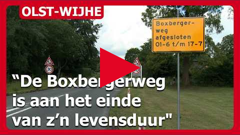 Groot onderhoud Boxbergerweg Olst-Wijhe: "De Boxbergerweg is aan het einde van z'n levensduur"