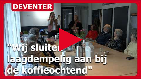 Demonstratie hulpmiddelen ouderen Wijk 16 Deventer: "Wij sluiten laagdrempelig aan"